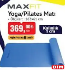 MAXFİT YOGA/PİLATES MATI